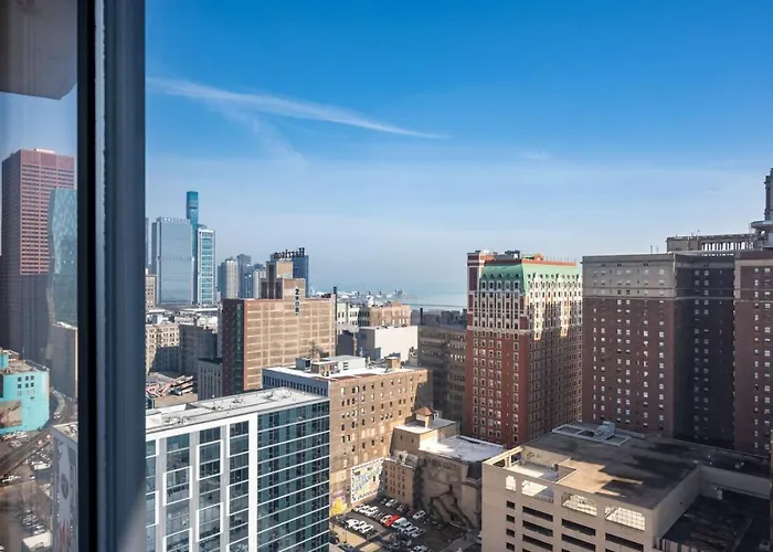Apartamento Lux Dtown Penthouses 9bd-9ba Sleep 25 Parking, Pool, Gym Chicago